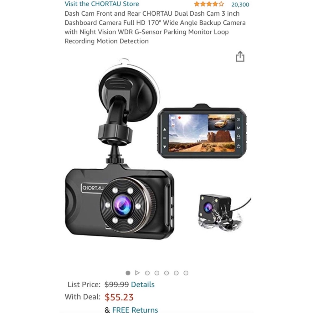NWT Chortau Dash Cam